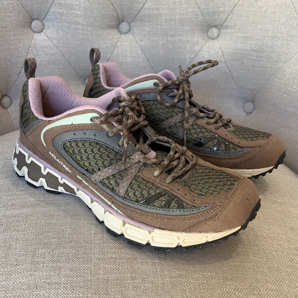 Mountain trek all terrain sneakers.  Size 9
